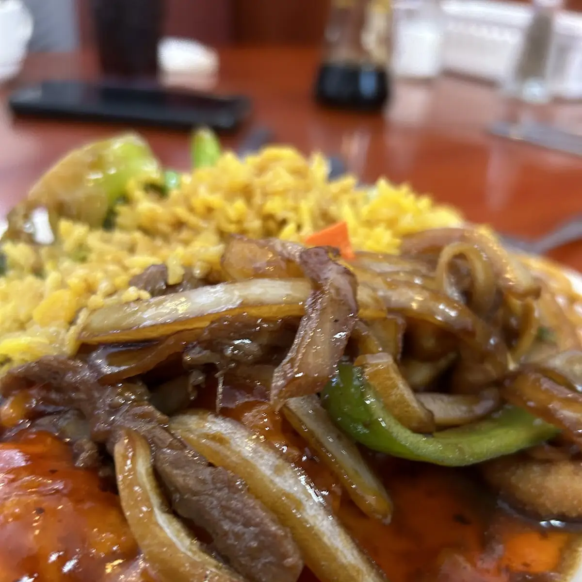 pepper steak with onions青椒牛
